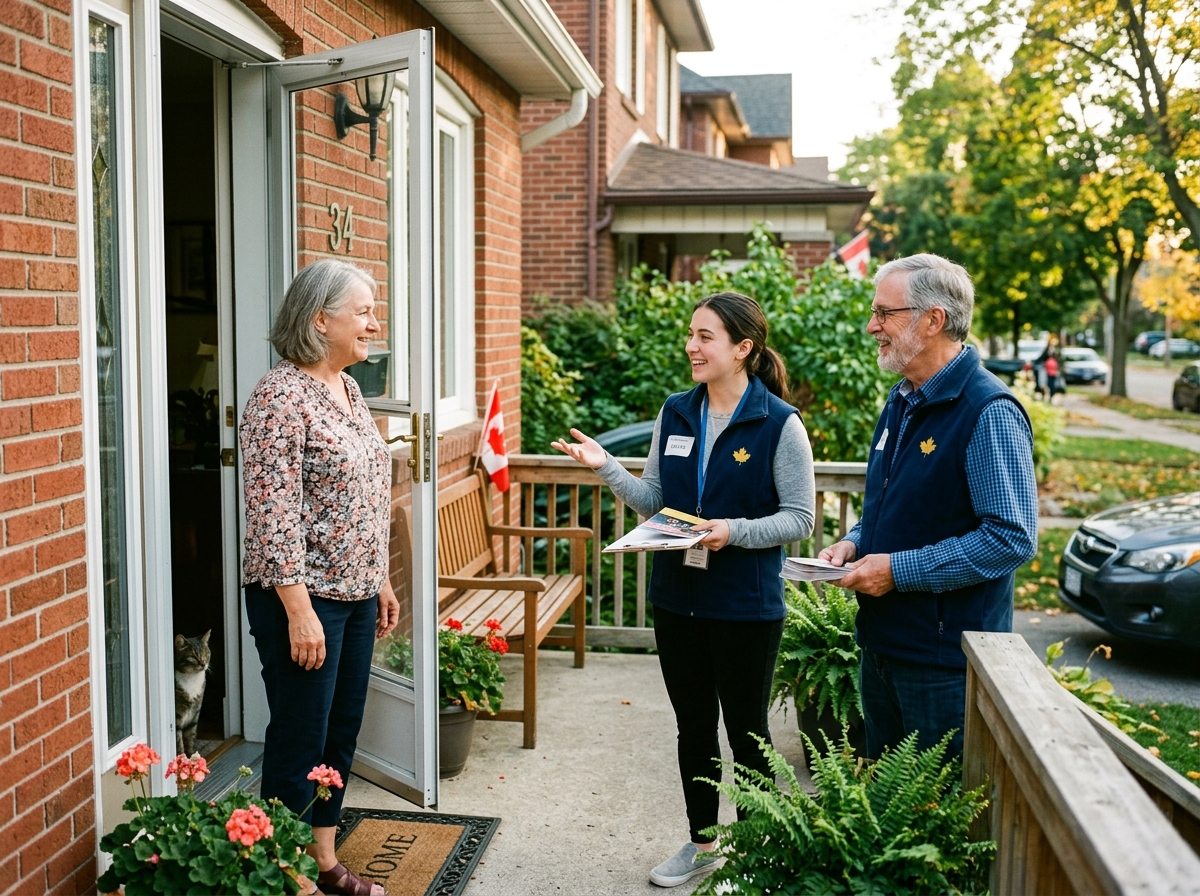 Door-to-Door Grassroots Canvassing