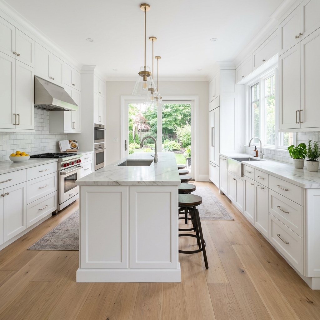 Cabinet or stain work